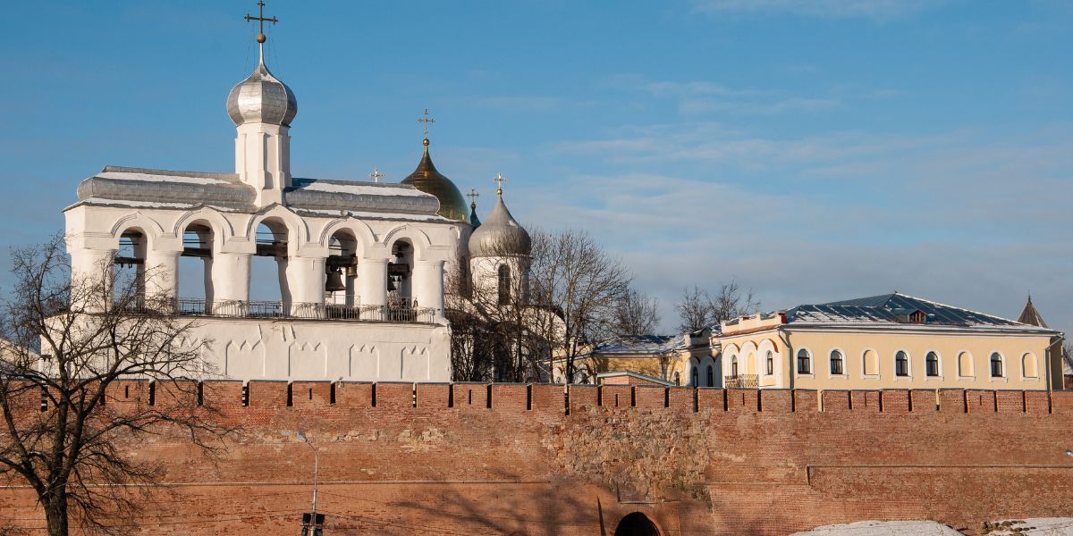 Veliki Novgorod Anel De Prata  Cidades Do Norte Historico