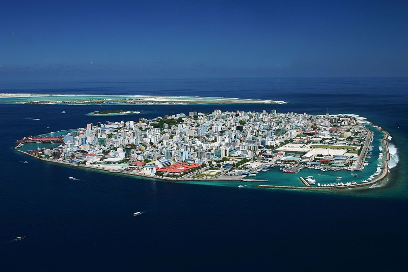 Malé – capital das Ilhas Maldivas – fonte: Wikimedia Commons