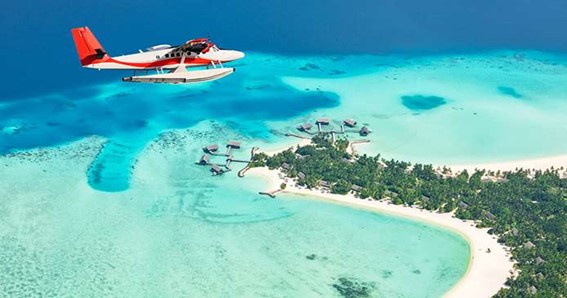Transporte aéreo entre as ilhas – fonte: Pinterest