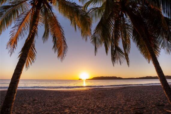 costa-rica-tropical Na foto, imagem de uma praia em Costa Rica
