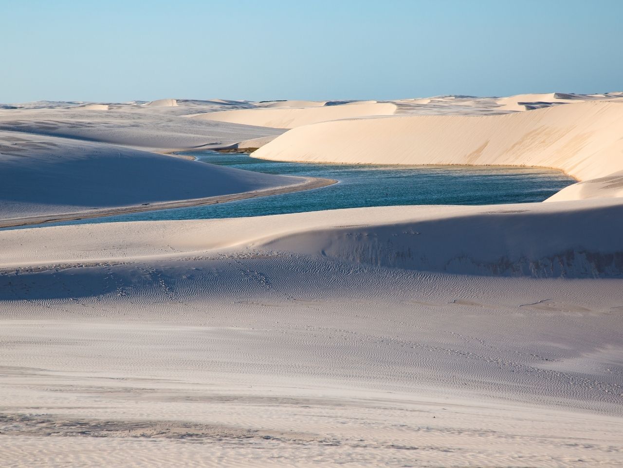 maranhao Na foto, as Dunas dos Lençóis Maranhenses, Maranhão, Brasil