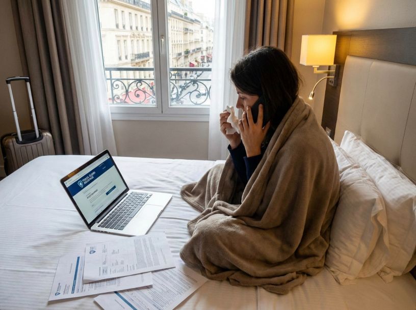 Turista Em Um Dos Paises Com Saude Publica Gratuita