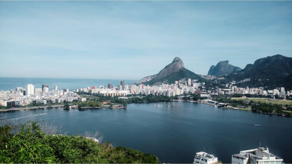 Lagoa Rodrigo De Freitas No Rio De Janeiro