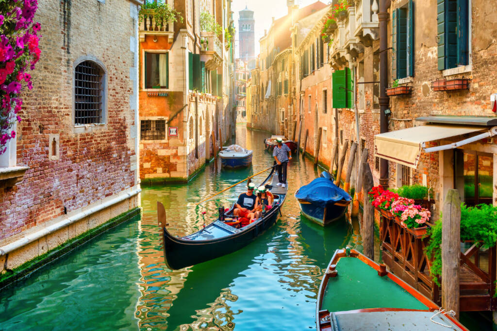 imagem ilustrativa Rota romântica em Veneza na Itália