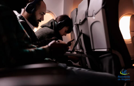 medo de viajar de avião
