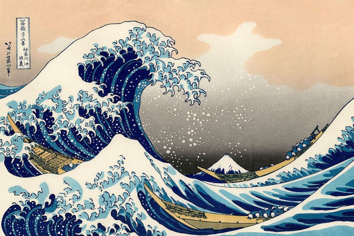 A Grande Onda De Kanagawa Katsushika Hokusai