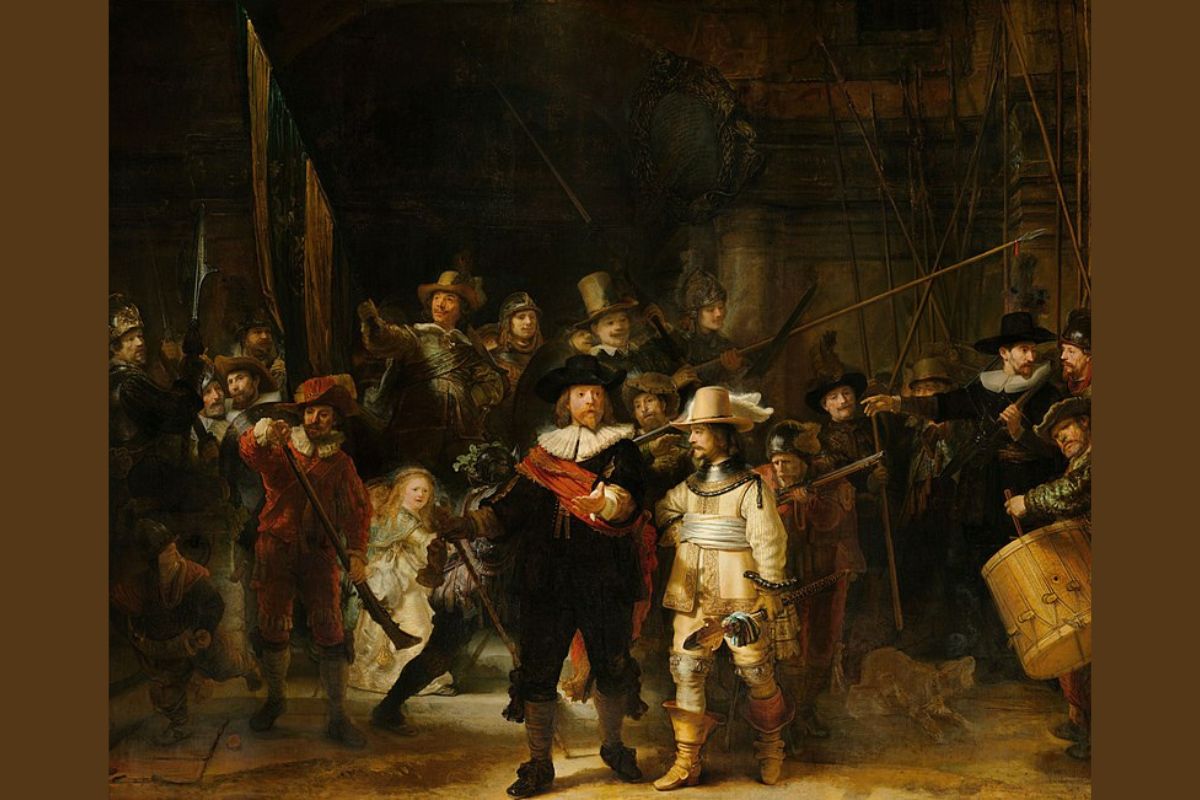 A Ronda Nocturna Rembrandt Van Rijn Obras De Artes Mais Famosas