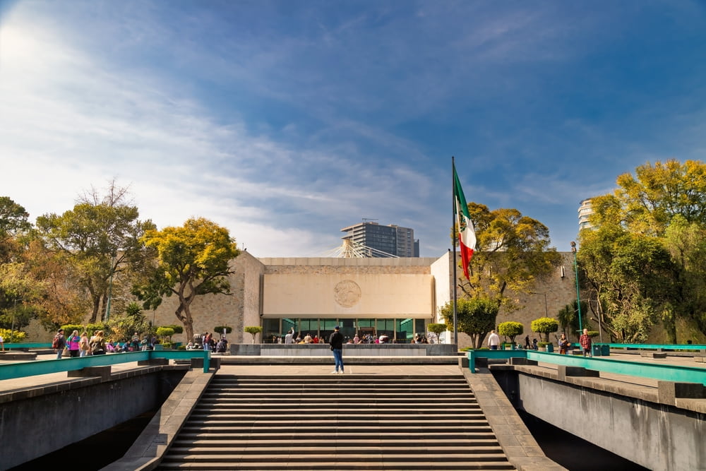Fachada Do Museu Nacional De Antropologia