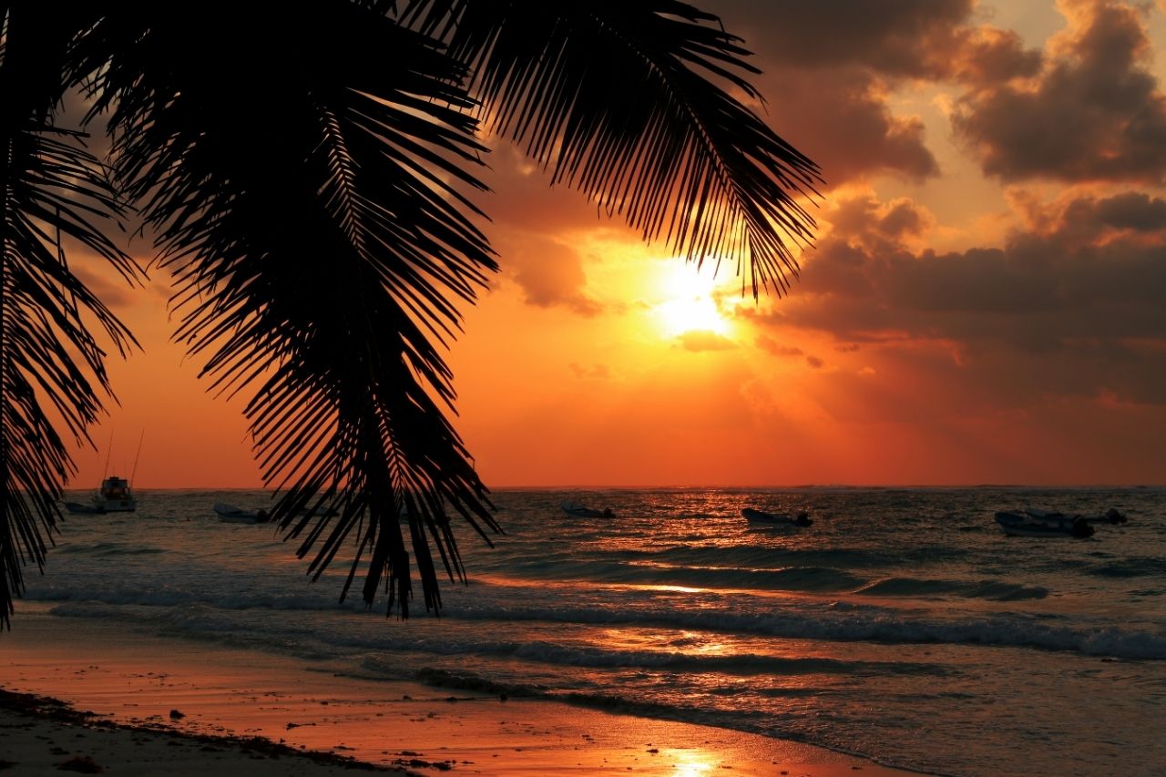 por-do-sol-praias-no-mexico praias no méxico