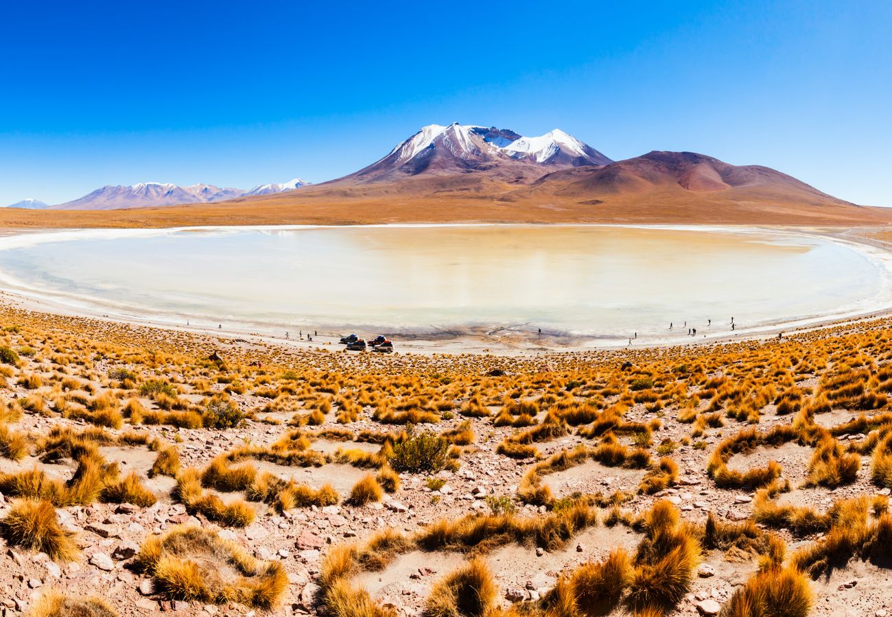 Deserto de sal na Bolívia