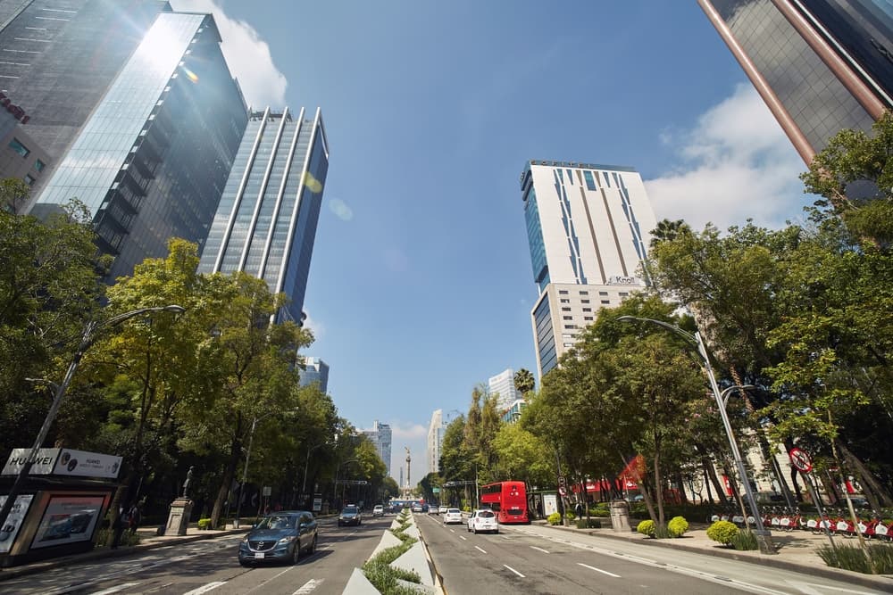 Avenida na Cidade do México