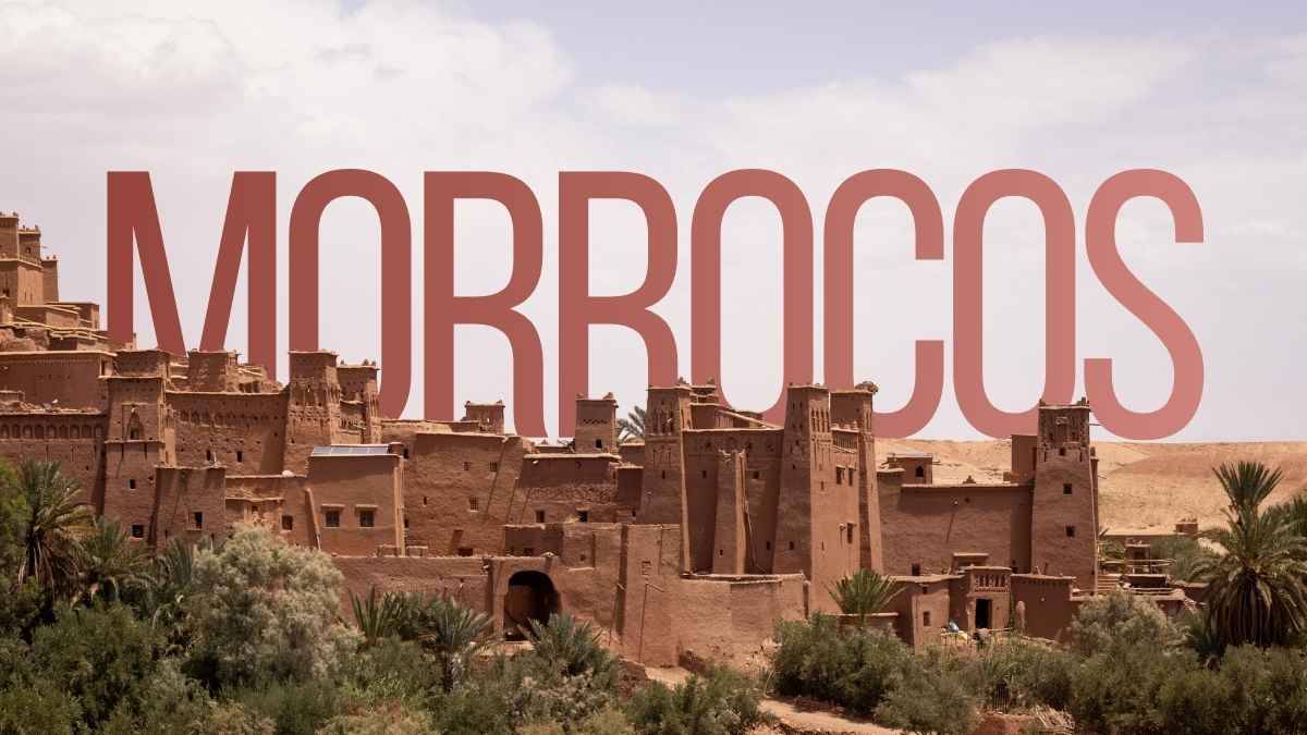 Brown And Green Traditional Morocco Presentation